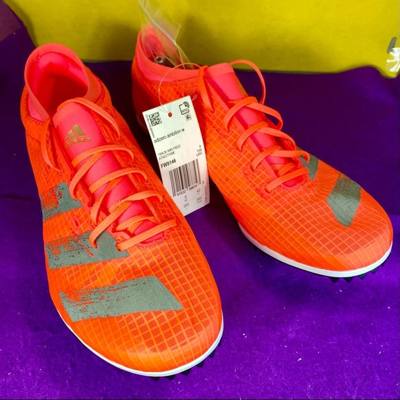 Adidas Adizero Ambition W Track Field Spikes Sz9.5 - Picture 2 of 11